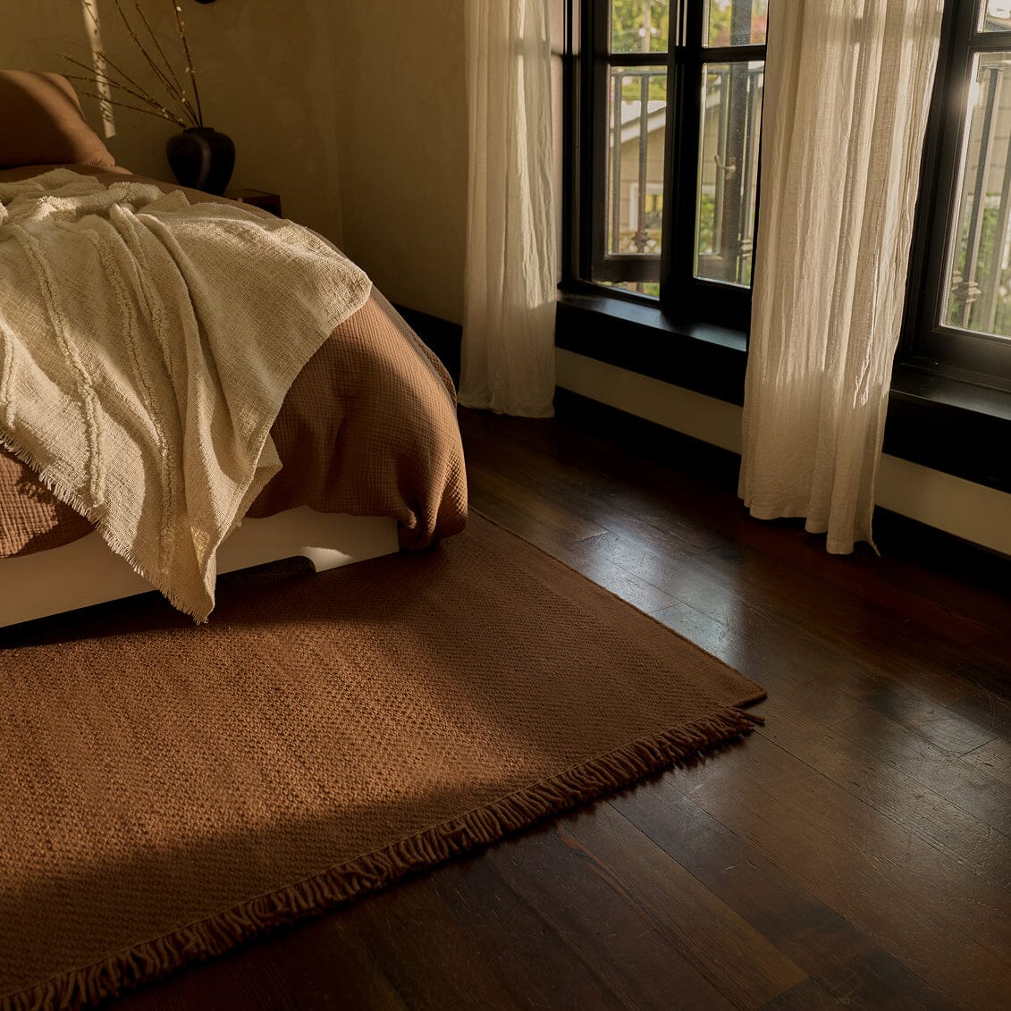 Fringe Wool Rug